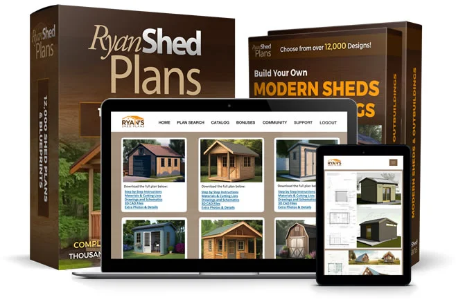 Ryan's Shed Plans Digital Package